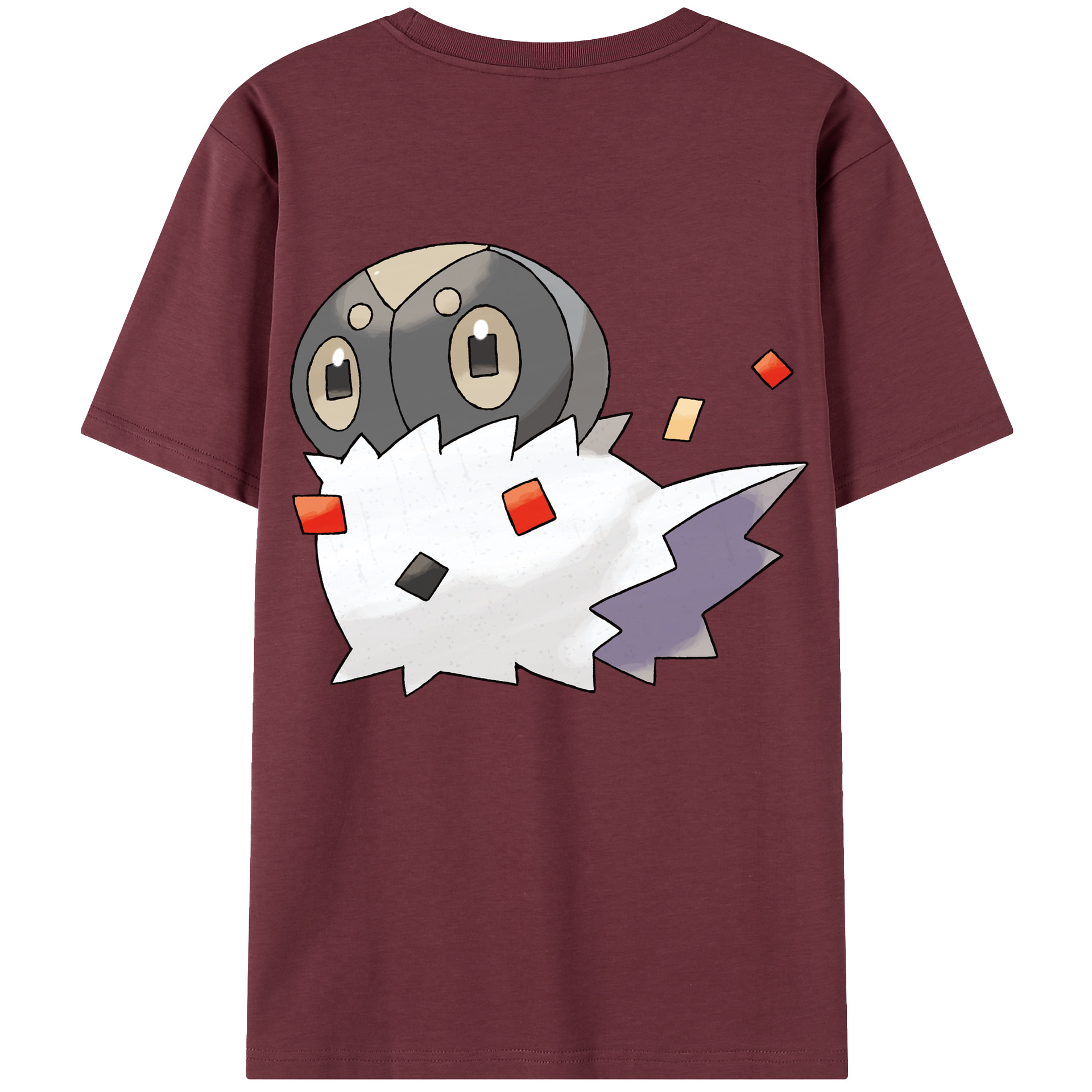 （画像用） ポケットモンスター Pokémon 綿100％半袖Tシャツ（背面プリント）